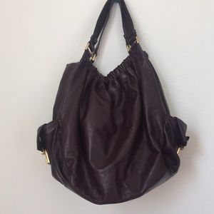 Marc by Marc Jacobs Large Leather Plum Purse